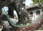 IMG 1009  Den lange bugtende drage i Chua Linh Phouc tempel have